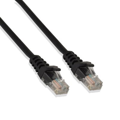 3Ft Cat5e 24 Awg Patch Cable Black