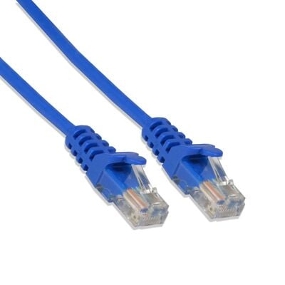 1Ft Cat6 24 Awg Patch Cable Blue