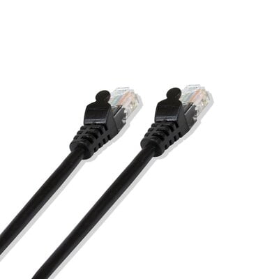 2Ft Cat5e 24 Awg Patch Cable Black
