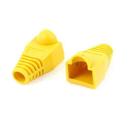 Rj45 Cable Boot Yellow