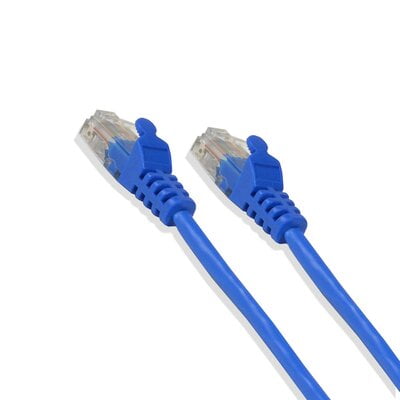 7Ft Cat5e 24 Awg Patch Cable Blue
